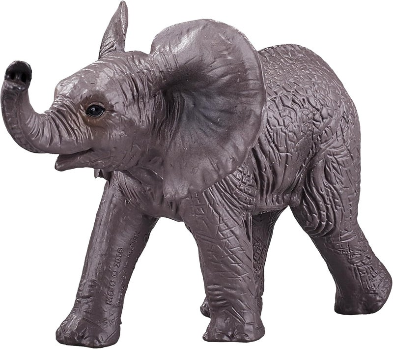 Mojo Fun 387002 African Elephant Calf - Realistic International Wildlife Toy Replica - Image 1